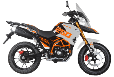 Maquimotora GRAND TEKKEN BLANCO NARANJA (Referencia)